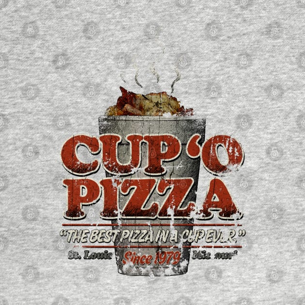 Cup 'o Pizza - Vintage by JCD666